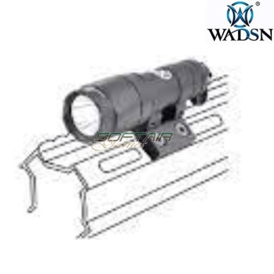 DD scout light mount LC & KEY BLACK wadsn (wd02031-bk-lo)