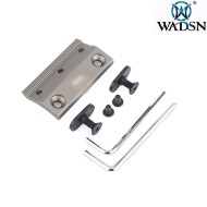 DD geis. SMR 416 scout light mount BLACK wadsn (wd02032-bk-lo)