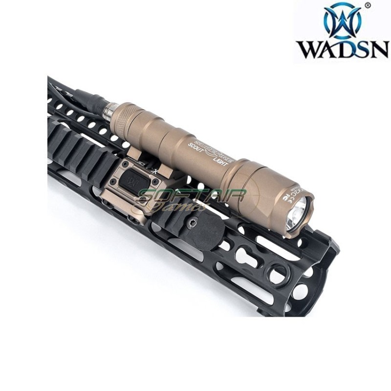 ML UT button 20mm rail SF plug tail pressure remote DARK EARTH wadsn (wd07016-de-lo)