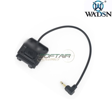 ML UT button 20mm rail 2.5mm plug tail pressure remote NERO wadsn (wd07017-bk-lo)