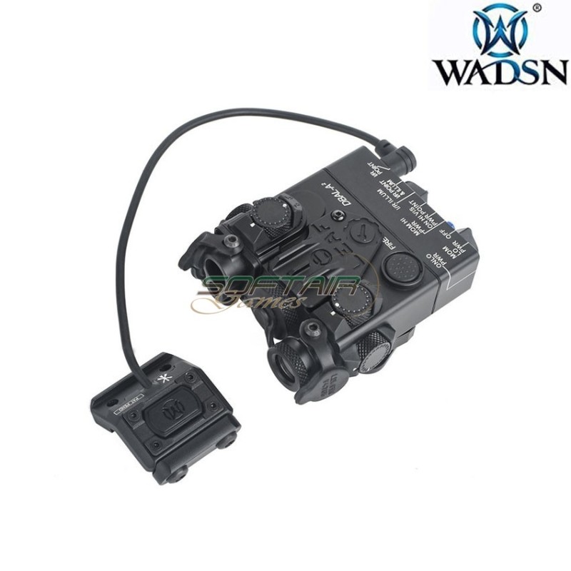ML UT button 20mm rail 2.5mm plug tail pressure remote NERO wadsn (wd07017-bk-lo)
