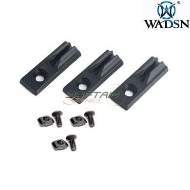 LC Emissary development cable clip set 3pcs NERO wadsn (wd07008-bk)