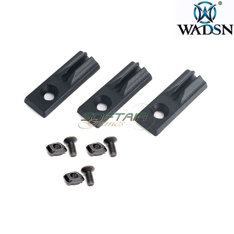 LC Emissary development cable clip set 3pcs NERO wadsn (wd07008-bk)
