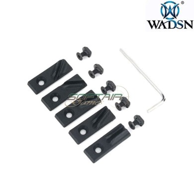 LC Emissary development cable clip set 5pcs BLACK wadsn (wd07009-bk)