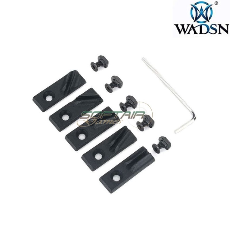 LC Emissary development cable clip set 5pcs BLACK wadsn (wd07009-bk)