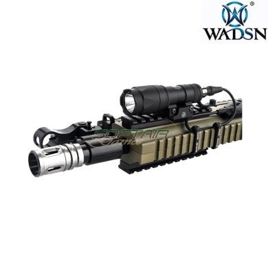 Picatinny wireguide system for remote switch BLACK wadsn (wd07023-bk-lo)