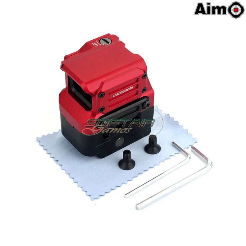 Red dot FC1 holographic sight 2 moa type ROSSO aim-o (ao6003-red)