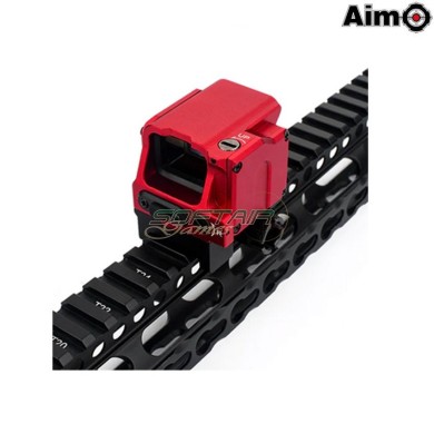 Red dot FC1 holographic sight 2 moa type ROSSO aim-o (ao6003-red)