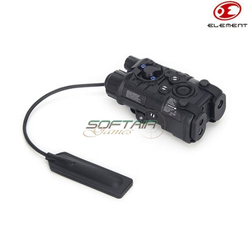 L3-NGAL Red laser/IR/torcia NERO conv. version element (el-ex462-bk)