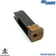 CO2 magazine 21bb DARK EARTH for p320 M17 vfc sig sauer (Sigair08-Tan)