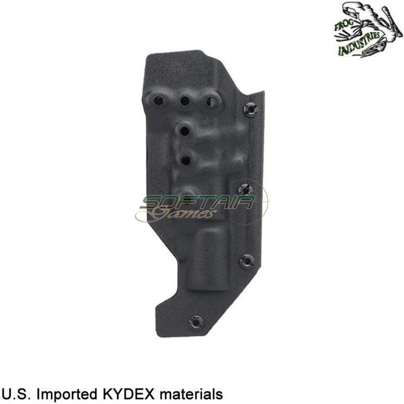 Fondina quick pull TYPE 1 X300 NERA U.S. KYDEX per GLK/VP9/PPQ/CZ frog industries® (fi-wo-gb04b)