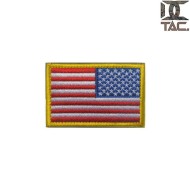 Embroidered patch UKRAINE flag type 1 d.c. tactical (dctac-154-1)