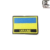 Embroidered patch UKRAINE flag type 1 d.c. tactical (dctac-154-1)