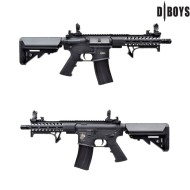 Electric rifle M4 8" POLYMER VERSION BLACK dboys (7301)