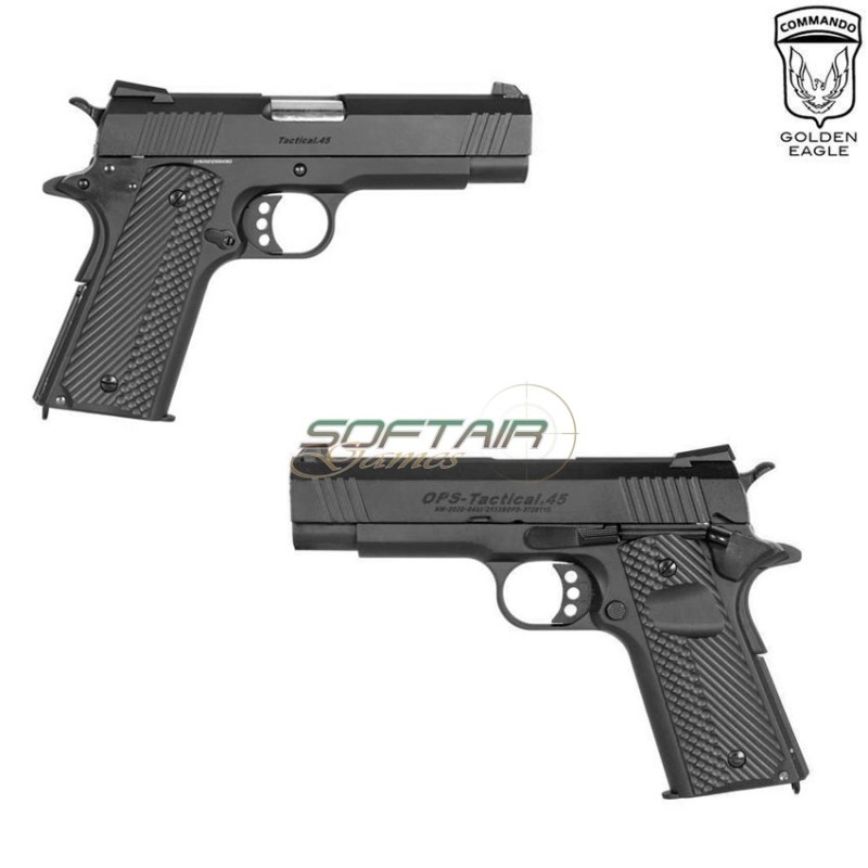 Gas pistol OPS tac. 45 3330 hi-capa 4.3 BLACK golden eagle (ge-028220)
