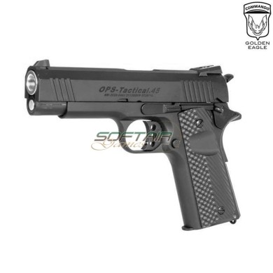Gas pistol OPS tac. 45 3330 hi-capa 4.3 BLACK golden eagle (ge-028220)