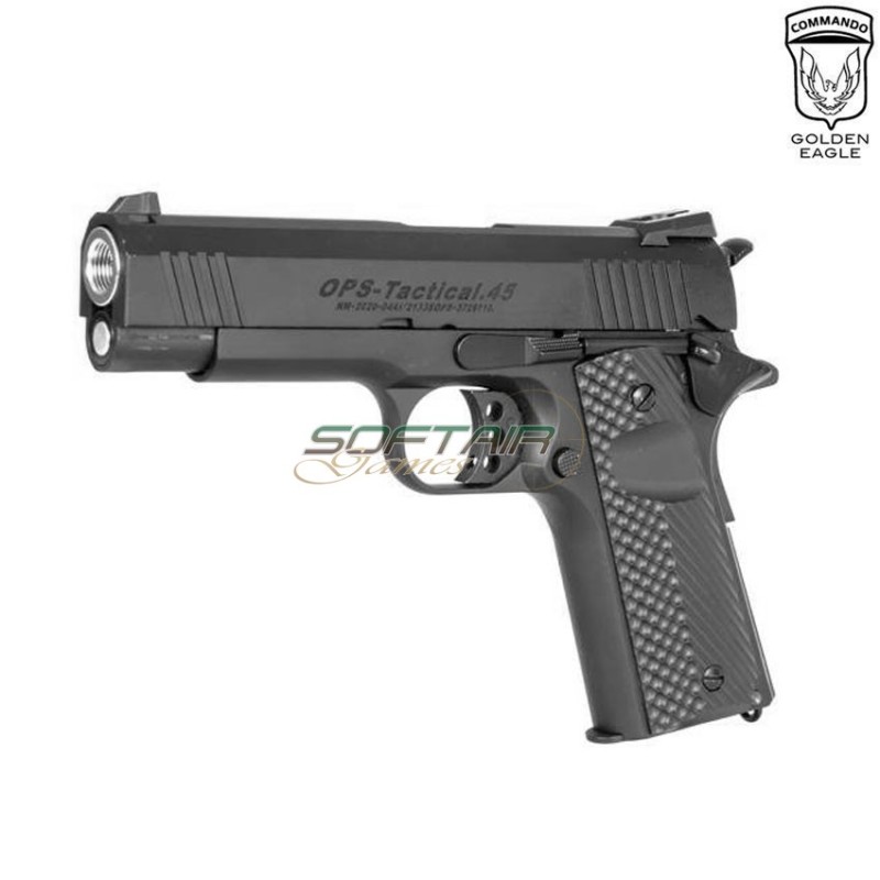 Gas pistol OPS tac. 45 3330 hi-capa 4.3 BLACK golden eagle (ge-028220)