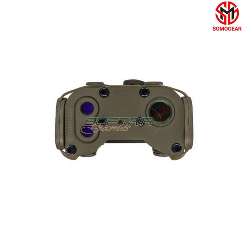 NGAL TAN Aiming GREEN Laser IR Laser Illuminator SOMOGEAR (ngal-irilu-g-tan)