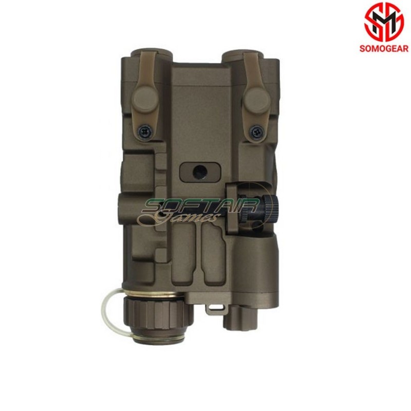 NGAL BLACK Aiming RED Laser IR Laser Illuminator SOMOGEAR (ngal-irilu-r-blk)