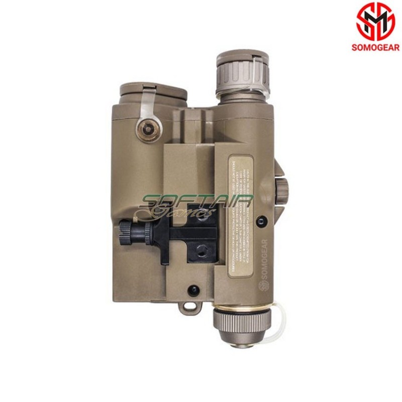 PEQ-15 UHP BLACK GREEN Laser IR Laser Illuminator PCB Potting SOMOGEAR (peq15-irilu-g-u-blk)