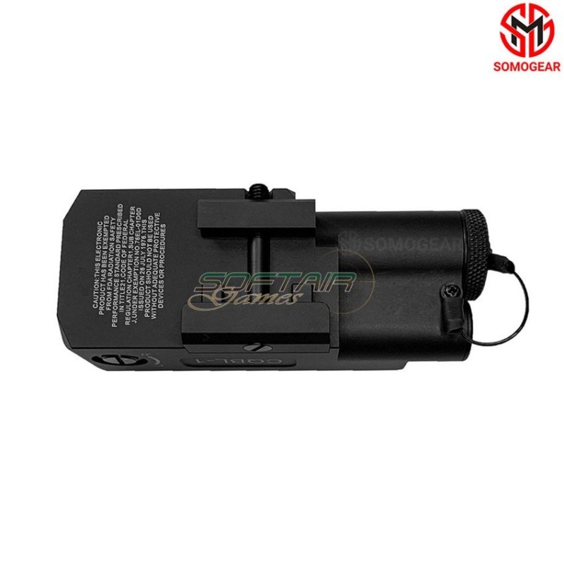 CQBL-1 BLACK Airsoft Aiming RED Laser IR Laser SOMOGEAR (cqbl1-r-blk)