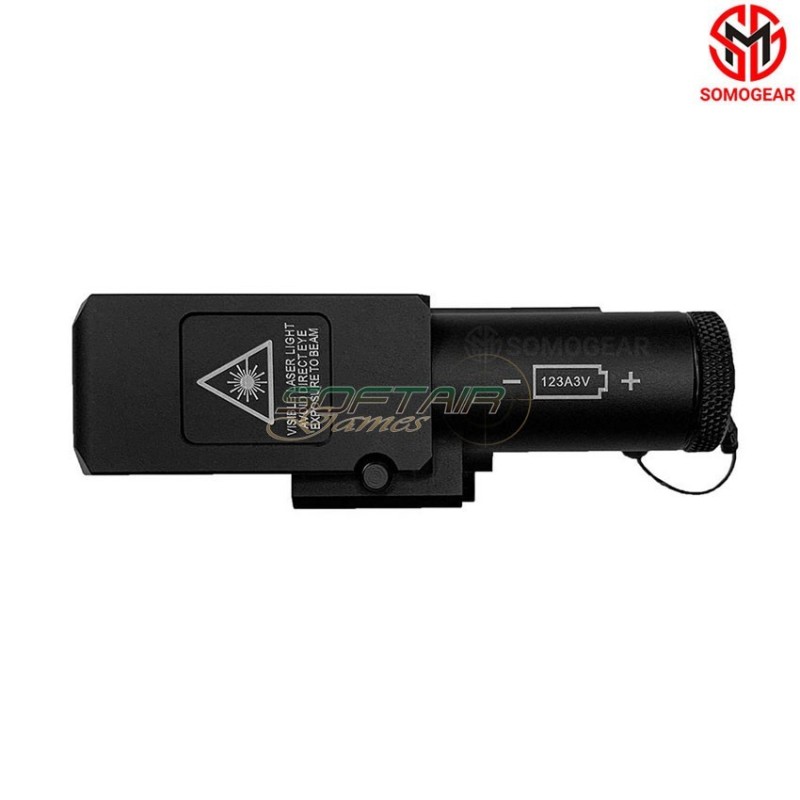 CQBL-1 TAN Airsoft Aiming RED Laser IR Laser SOMOGEAR (cqbl1-r-tan)
