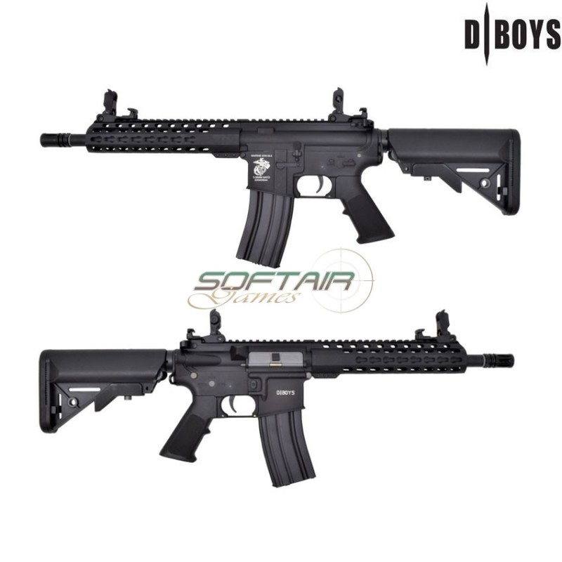 Electric Rifle M4 ETU Metal version Black Dboys (3381fum-up)