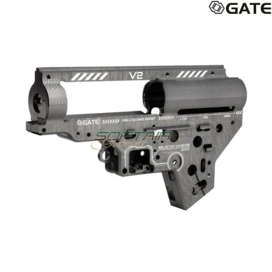 Guscio EON V2 Gearbox rev. 2 CNC - Titanium gate (gate-eon-gb2-t)