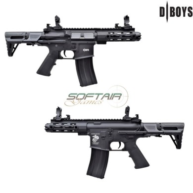 Electric Rifle M4 PDW Metal version Black Dboys (1131)