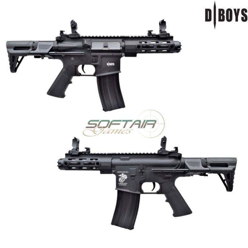 Electric Rifle M4 PDW Metal version Black Dboys (1131)