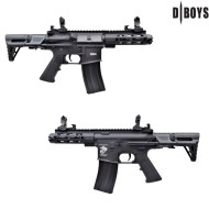 Electric Rifle M4 PDW Metal version dark earth Dboys (1131-t)