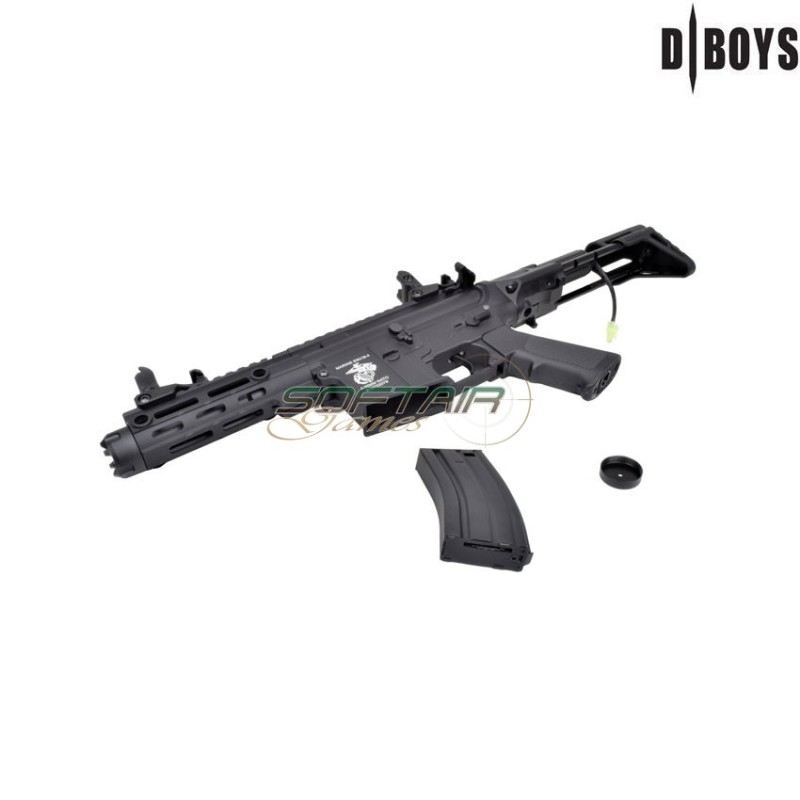Electric Rifle M4 PDW Metal version dark earth Dboys (1131-t)
