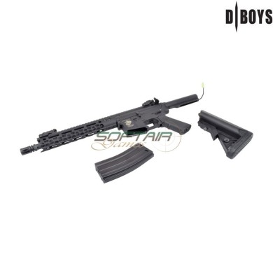 Electric Rifle M4 10" Polymer version Black Dboys (1902)