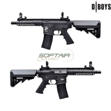 Electric Rifle M4 7" Metal version Black Dboys (1901m)