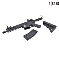 Fucile Elettrico M4 7" Metal version Black Dboys (1901m)