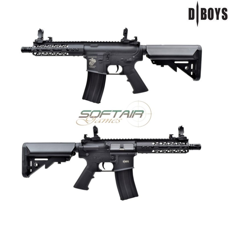 Electric Rifle M4 7" Polymer version Black Dboys (1901)