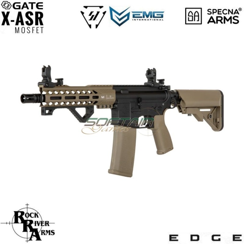 Electric Rifle sa-e17 Edge™ Rra + M4 Strike IND. 8" Carbine Replica TWO TONE Specna Arms® (spe-01-023947)