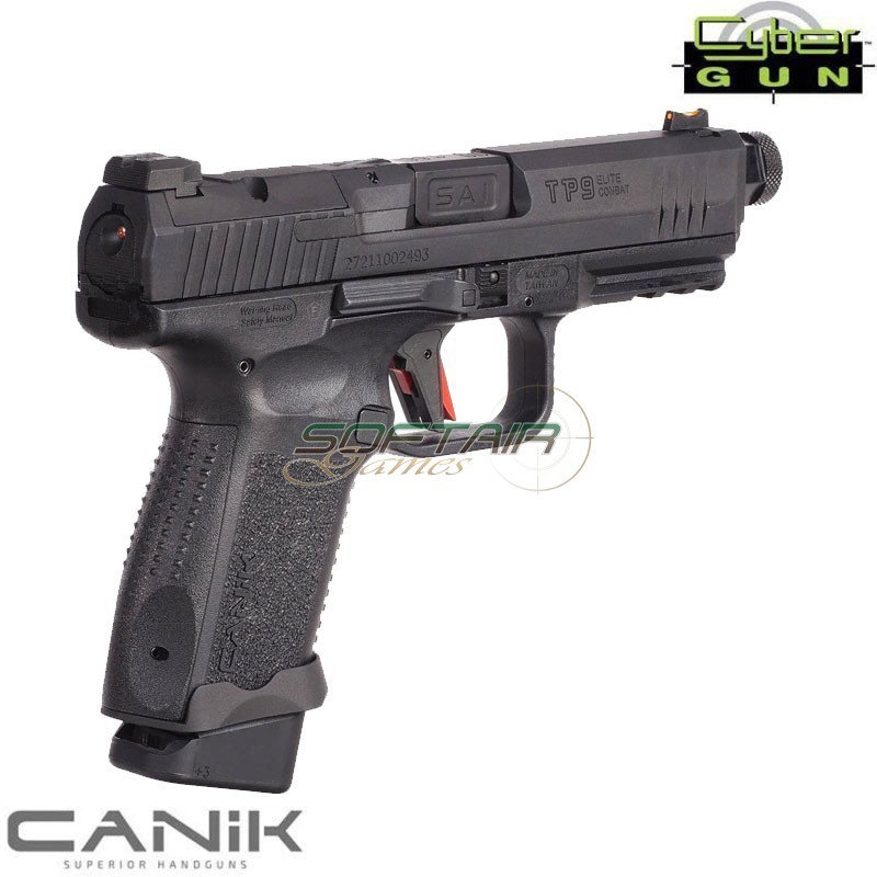 Gas pistol CANiK SAI TP9 Elite Combat Black cybergun (CG-CA0100)