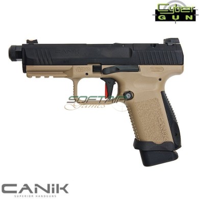 Pistola a gas CANiK SAI TP9 Elite Combat Nera/Tan cybergun (CG-CA0102)