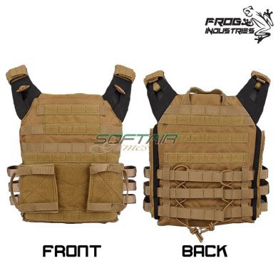 JPC Tactical Vest 2.0 Tan Frog Industries® (fi-061-od)