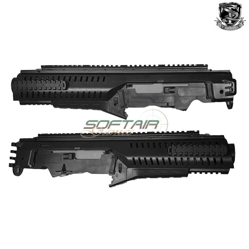 Guscio superiore arx160 sportline black s&t (st-1)