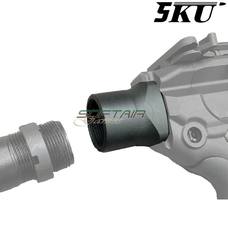 Picatinny Rail to AEG Stock Tube Adapter 5KU (5ku-333)