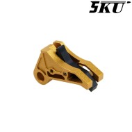 Grilletto Cnc Type 494 Tactical Gold-black Per Glock Marui/WE 5KU (5ku-gb-494-g)