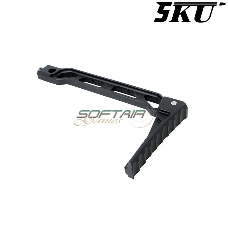 Folding stock mod. AB-8R for AK series black 5KU (5ku-328)