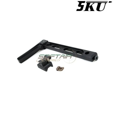 Folding stock mod. AB-8 for AK series black 5KU (5ku-329)