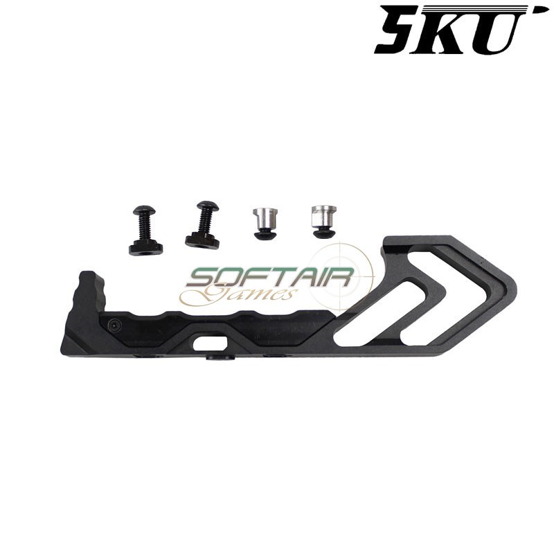 Foregrip Td Mod per LC / Keymod Black 5KU (5ku-222-bk)