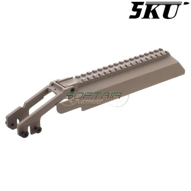 Top cover B-33 Tan con slitta per AEG AK 5KU (5ku-230-t)