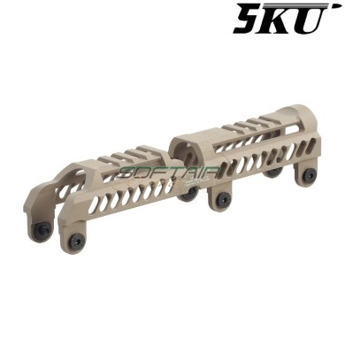 AK Upper Handguard TAN B-31N zenit. style 5KU (5ku-278-t)