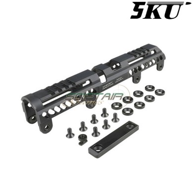 B-31LV Sport AK Gas Tube Cover 9,3" Black 5KU (5ku-290-bk)