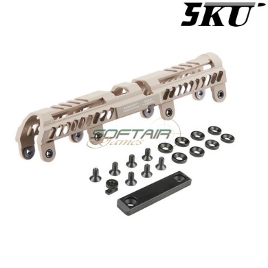 B-31LV Sport AK Gas Tube Cover 9,3" Tan 5KU (5ku-290-t)